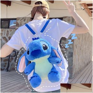 Mochilas de felpa Star Sky Baby P Mochila Linda Muñeca Rellena Kawaii Dibujos animados Animal Juguete Niños Garten Schoolbag Drop Entrega Juguetes GIF OT8RS