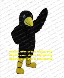 Costume intelligent Crow Birds Raven Blackbird Mascot Costume Adult Cartoon Characon Preschool Education Square Publicité ZZ7623