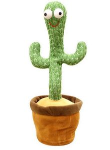 Cactus Baby Speelgoed Pluche Dansende Cactus Knuffel Wuggy Speelgoed Cactus Plant Sing Dancing Betoverend pluche speelgoed voor baby Octopus Pluche Kerstcadeaus Dans Cactus Peluche Bebe