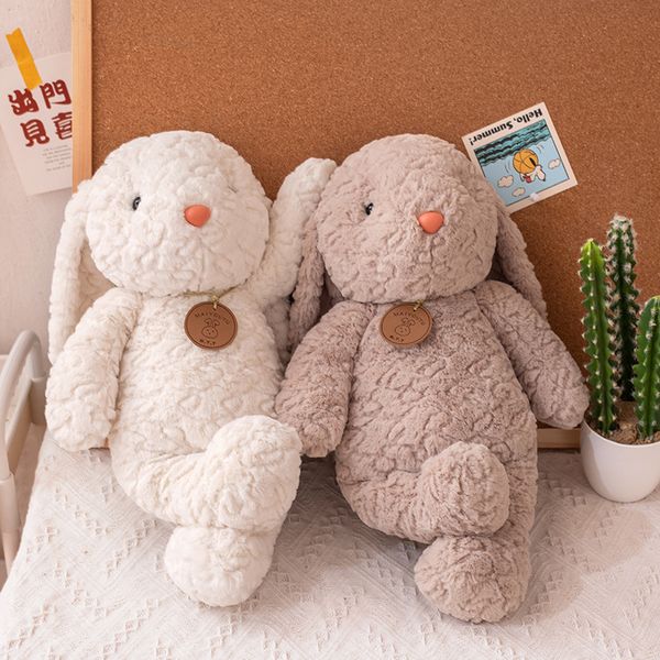 poupée en peluche mignon gros lapin en peluche saisir jouet boutique poupée 35cm