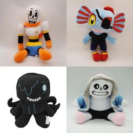 Série de poupées en peluche Skull Head Spade souriant créatif Gift Dog Toy Toy Doll's Day's Day Gift Comfort Doll Doll