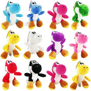 Poupées en peluche 10 cm jouet poupée porte-clés Kawaii mignon Anime jeu Dragon peluche accessoires doux en peluche sac à dos pendentif jouets 230628