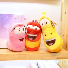 Muñecos de peluche 1518 cm Lovely Korean Anime Fun Insect Slug Creative Larva Toys Cute Stuffed Worm para niños Regalo de cumpleaños Pasatiempos 230603