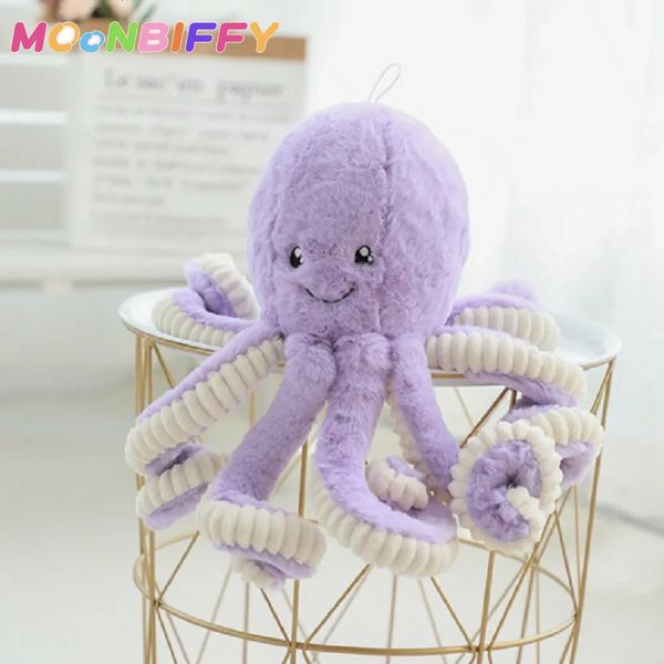 Poupées en peluche 1860cm, poulpe mignon, câlin, Animal de mer, jouet pour enfants, jouets animaux en peluche, oreillers, décor de chambre Kawaii, 231013