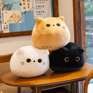 Pluche poppen 18 cm Zwarte kat knuffels Fat Cat Kussen Zachte pluche pop Anime Plushie Knuffelspeelgoed Kinderen Verjaardagscadeau Valentijnsdag Decor