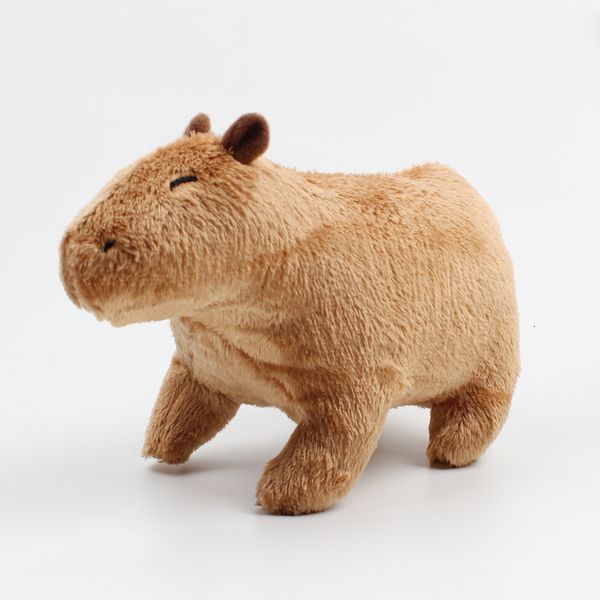 Poupées en peluche 18 cm Moelleux Capybara Poupée Kawaii Peluche Simulation Animaux Enfants Juguetes Cadeau D'anniversaire Décor À La Maison 230202