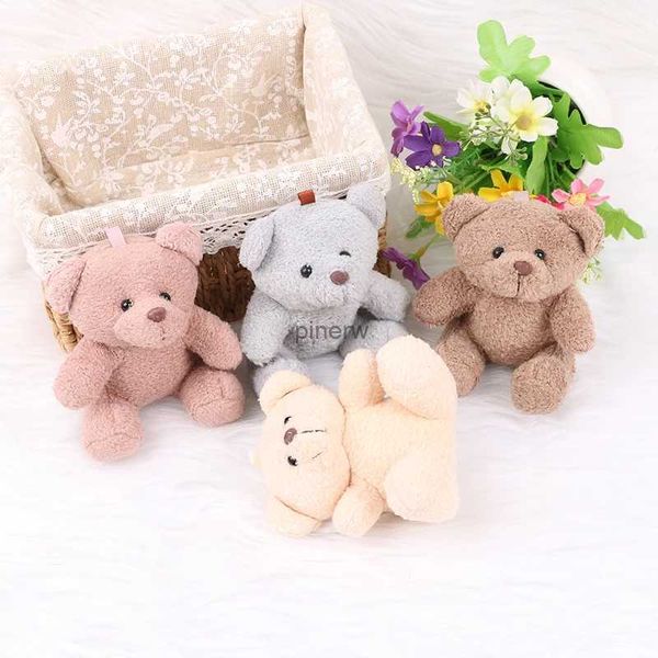 Muñecos de peluche 1 pieza 10 cm lindo oso de peluche muñecas parche oso juguete de peluche suave oso bebé juguete niños niñas cumpleaños Brinquedos boda niñas regalos