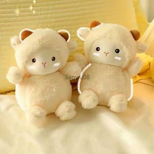 Poupées en peluche 1 pièce de 23CM, poupées en peluche de mouton Super mignonnes, en fourrure de lapin Kawaii, jouets en alpaga, oreiller Animal doux en peluche, fête d'anniversaire et de mariage, jouets L2403