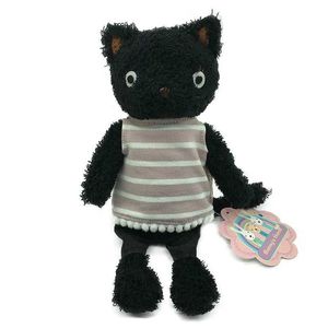 Plush muñecas 1pc 25 cm/35 cm/50 cm Kawaii gato muñecas animales de peluche ropa suave rayas gatos juguetes peluches para niñas regalos de cumpleaños H240521 VXGE