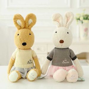 Poux en peluche 1pc kawaii habillage lapin lapin de poupées en peluche lapins doux animaux en peluche