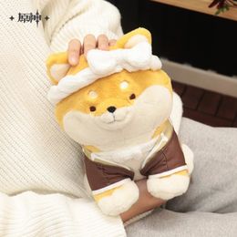 Poux en peluche 1pcs 20cm jeu genshin Impact taroumaru peluche shiba inu poupée anime jouet mpil de Noël