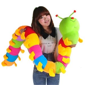 Pluche Poppen 1 stks 50 230 cm INCHworm Pop Worm Knuffel Peluche Bug Hold Kussen Zacht Leuke Mooie Gift goede Kwaliteit 230915