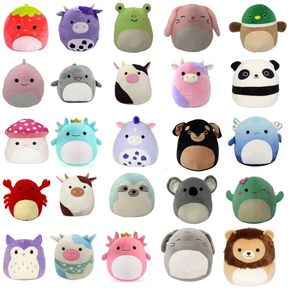 Pluche poppen 20 cm axolotl speelgoed kawaii koeien dinosaurus kikker gevulde dieren dwz baby speelgoed zacht kussen voor kinderen cadeausdhl/ups