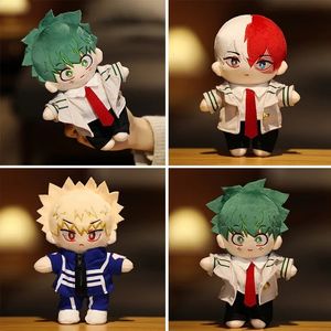 Pluche poppen 20 cm mijn helden academie speelgoed gevuld anime midoriya izuku bakugou katsuki todoroki s o soft kussen kinderen cadeau speelgoed 230823