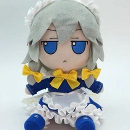 Poupées en peluche 20 cm Touhou Project Jouets Mignon Doux En Peluche Dessin Animé Anime Inu Sakuya Cosplay Oreiller Fumo Pour Enfant Cadeau D'anniversaire 230713