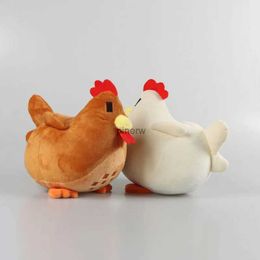 Poupées en peluche 22 cm Stardew Valley poulet oreiller en peluche doux animaux jouets dessin animé Stardew Valley enfants cadeau d'anniversaire cadeau de noël