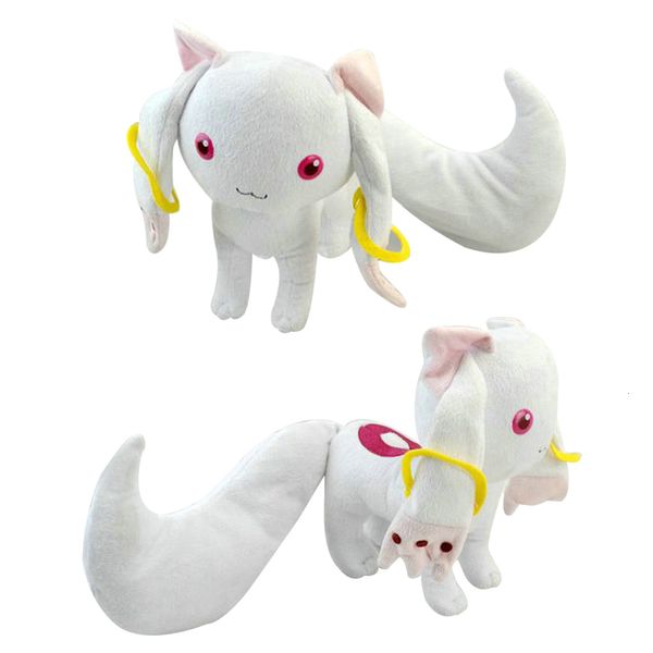 Poupées en peluche 23cm Puella Magi Madoka Magica Magic Kyubey Jouet Qbay Chat Doux Poupée En Peluche Filles Anniversaire Cadeau De Noël pour Enfants 221125