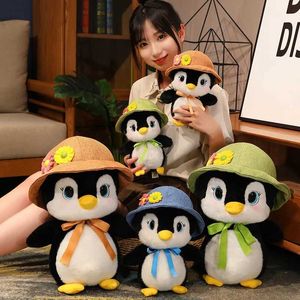 Poupées en peluche 25-50 cm kawaii pingouin doux