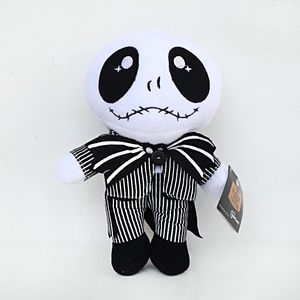 Peluches 25 cm The Nightmare Before Natal Jack Skellington mewah boneka tengkorak Jake lembut pour anak anak hadiah 230905