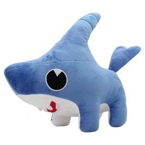 Plush -poppen 28 cm schattige haaienhond pluche speelgoed zacht blauwe haai knuffel dieren verjaardagscadeaus knuffels voor meisjes 230303