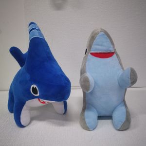 Poupées en peluche 2 pièces Sharkdog peluche requin chien jouet Sharkdog jouet requin chien en peluche peluche peluche poupée oreiller 230823