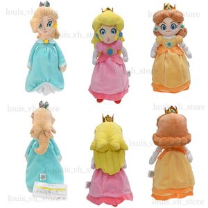 Poupées en peluche 3 styles princesse pêche jouets en peluche Rosalina beauté Bros peluche poupée bébé anniversaire cadeaux de Noël T240325