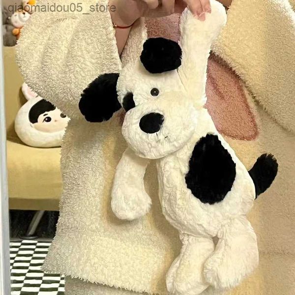 Poupées en peluche 30/40 cm Kawaii gelée chat et chien en peluche mignon Pirate chien doux remplissage Animation peluche jouet pour enfants Q240227