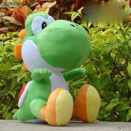 Poupées en peluche 30 cm Yoshi peluche jouet de remplissage vert Super Marae Yoshi peluche jouet remplir poupée adapté à tous les amateurs de jeux à collectionner Q240322