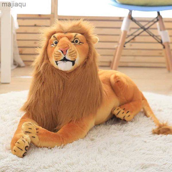 Poux en peluche 3D Simulation Lion Toys en peluche Poupée en peluche Huggable Kids Toy Christmas Halloween Anniversaire Gift For Children Home Decorl2404