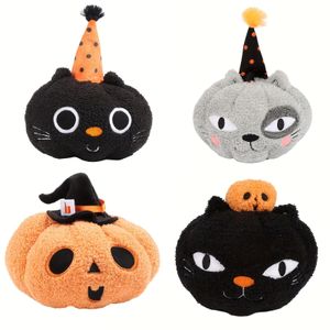 Pluche poppen 4 stijlen Halloween Pompoen Speelgoed Zacht gevulde knuffelpop voor kinderen Geschenken Decor 230919