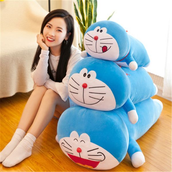 Muñecos de peluche 40-80 cm Lindo Stand By Me Doraemon Peluches Sofá Cojín Relleno Dibujos animados Anime Muñeca Gatos suaves Animal Almohada para niños Niñas Regalo 230302