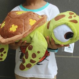 Muñecas de peluche 40 cm Original Buscando a Nemo Tortugas Marinas Animal de peluche Peluche de juguete suave para niños Regalo 231013
