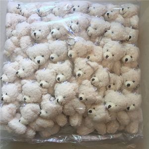 Pluche poppen 40 pc lot kawaii kleine joint teddyberen gevuld met ketting trouwfeest boetiek cadeaus juguetes 230105