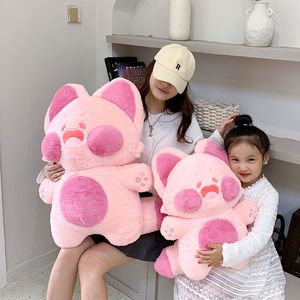 Plush -poppen 50120cm dudu kat pluche speelgoedpop kawaii knuffel plushie zacht kitten katoenen sofa zacht schattig kussen kussen babymeisjes kerstcadeau 230310