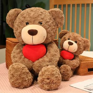 Pluche poppen 5090 cm gigantische mooie beer enorm speelgoed gevuld zacht dier grote teddy kinderverjaardagscadeau voor vriendin minnaar 231009