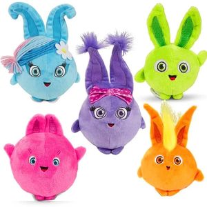 Poupées en peluche 5 pièces/lot mignon lapins ensoleillés jouets en peluche dessin animé lapin solaire peluche poupée animaux en peluche enfants pour bébé filles enfants cadeaux d'anniversaire 231013