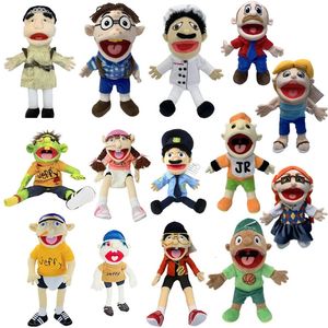 Plush -poppen 60 cm Jeffy Puppet Doll Hand SML Family Real Zombie Boy Soft Toy Feebee 231201