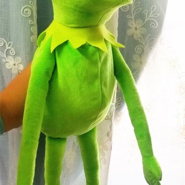 Poupées en peluche 60 cm de large le Muppet Show Kermit marionnettes ventriloque peluche poupée en peluche cadeau de noël anniversaire 230111