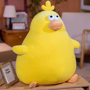 Poux en peluche 60 cm super doux coton en peluche jaune folle de poulet jouet anime figurice tartred somnifère mignon mignon