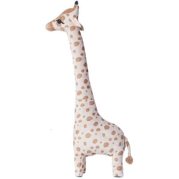 Poux en peluche 85 cm à grande taille mignon girafe toys toys simulation animaux giraffe farfed poupée enfant chambre décor lit enfant cadeaux 230817