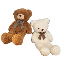 Poupées en peluche 90 cm Kawaii ours en peluche poupée oreiller doux jouets en peluche pour garçons filles Valentine amoureux cadeau d'anniversaire 231211