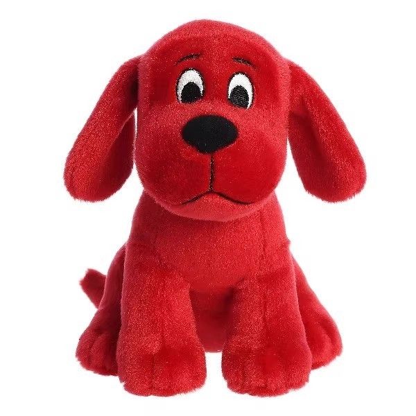 Poupées en peluche Anime Clifford le grand chien rouge enfants animaux en peluche jouets pour enfants cadeaux 28 CM 230823