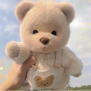 Pluche poppen beer pop babykleding vervanging voor Valentijnsdag geschenken meisjes 231021
