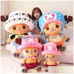 Pluche poppen Big Size One Piece Chopper P Gevulde pop speelgoed Kawaii Schattig Mooi zacht speelgoed Kinderen Kussen Cadeau Kinderen Verjaardag Aa220314 Dro Dhk5Y