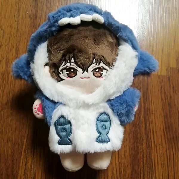 Poupées en peluche Bungo Stray Dogs, jouet en peluche, vêtements de requin, Dazai Osamu Chuuya Nakahara, robe modifiable, figurine douce, cadeau pour enfants, 231212