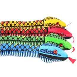 Pluche poppen kinderen knuffel kleurensimulatie Snake Baby Kids knuffel kerstcadeau Snake Evil 230828