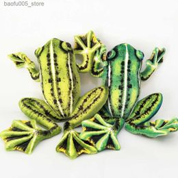 Plüschpuppen Kinder Plüschtier süße Froschpuppe Baby Kinder Stofftier Simulation fliegender Frosch Geschenk Q230913