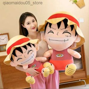 Muñecos de peluche Classic One Piece Luffy Doll Chopper One Piece Gran juguete de peluche Decoración Niños y niñas Regalo de cumpleaños Muñeca Q240227