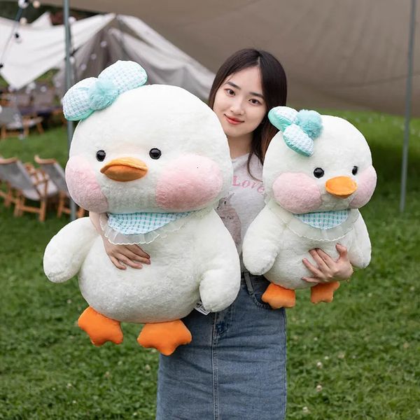 Poupées en peluche créatif petit gros canard jouet mignon canard moelleux poupée oreiller garçon fille anniversaire cadeau chambre décoration animaux en peluche 231009