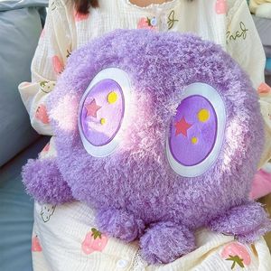 Pluche Poppen Schattige grote ogen octopus pop acht klauwen meisje kussen speelgoed knuffels knuffels auto en sofa indoor 230603